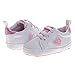 Josmo Infant Girls Fashion Sneakers Newborn Soft Sole Star and Heart First Walking Shoes Pink 4 Infant