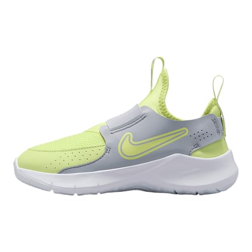 Nike Flex Runner 3 Little Kids' Shoes (FN1449-105, Summit White/White/Light Lemon Twist)