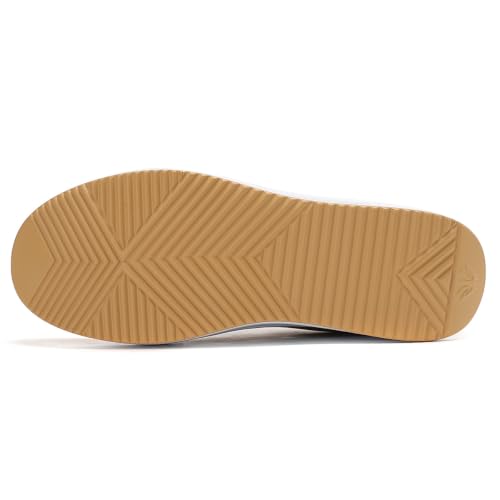 Image of RUIDENG Platform Sneakers for Women Walking All Day | Slip Resistant Work Shoes for Women Comfortable | 2 Inch Thick Wedge Rocker Bottom