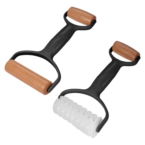 Rodillo De Amasar De Doble Punta De 2 Piezas, Rodillo De Amasar Creativo, Herramienta Para Amasar Masa Pequeña, Regalo Para Entusiastas De La Repostería