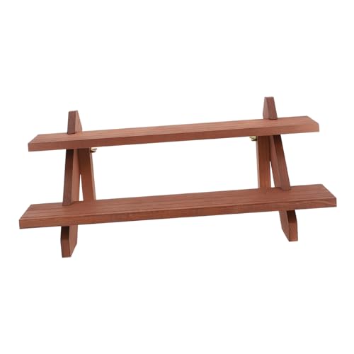 FOMIYES ネイルアートディスプレイスタンド 木製 けネイルチップラック 収納棚 段式デザイン