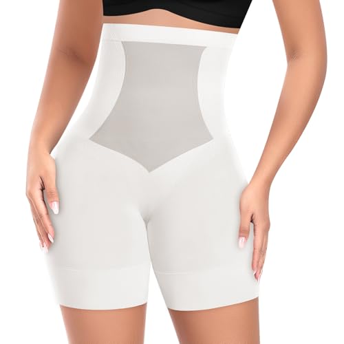 Image of Womens Shapewear Shorts Tummy Control Body Shaper Thigh Slimmer Slip Shorts for Under Dress Shapewear Underwear
