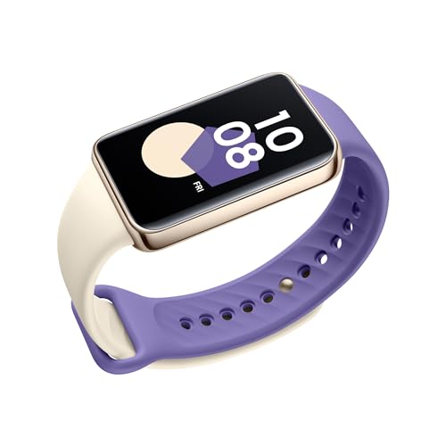Image of HONOR Band 9 (Purple) | 1.57-inch AMOLED Display | Curved Edge Design | Upto 14 Days Battery Life | 5ATM | 60Hz Refresh Rate | BT5.3 | SpO2, Heart Rate, Sleep, Stress & Menstrual Cycle Tracker