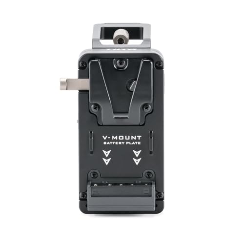 Image of Tilta Battery Plate Compatible with Blackmagic Pyxis 6K / 12K - V-Mount | High Capacity Power Output (2 Pin Lemo, P-Tap, USB-C) | External Power Input | Security Attachment ES-T21-BP-V