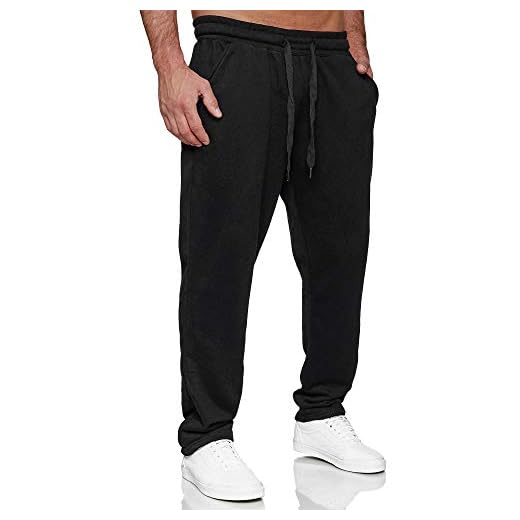 Tazzio Herr joggingbyxor, normal passform, sportbyxor, fitness, fritidsbyxor, träningsbyxor, sweat sweatpants joggers | C100