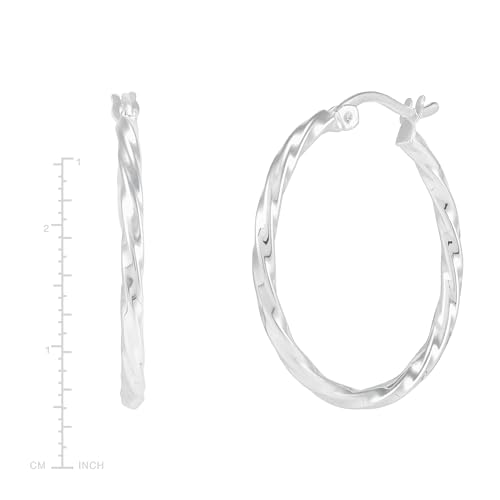 Silpada 'Endless Twists' Hoop Earrings in Sterling Silver4