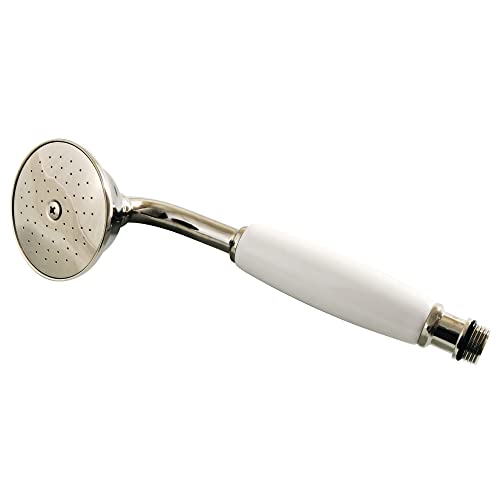 Regadera de mano redonda Kingston Brass K105A6 en níquel pulido