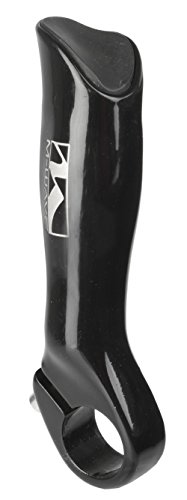 Barend, M-Wave Be Anatom, One-Piece-Type, Anatomic Shape, Alloy, Black, With Black Handlebar Plugs, On Card