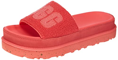 UGG Damen Laton Schiebe-Sandalen, Hibiscus Pink Terry, 38 EU