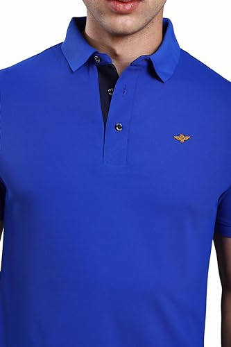 Image of STELLERS Men's Premium Polo T-Shirt Wrinkle Free Quick Dry Soft and Feather Touch Feel Regular Fit