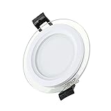 ZJHAHJY Deckenleuchte, 3-Farbtemperaturmodus, transparente LED-Spotlichter, Downlight-Einbaustrahler für Schlafzimmer, Gänge, Persönlichkeitsladen, Stoffladen, dekorative Akzentlampe