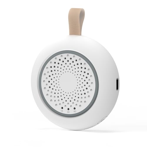 AMZSA White Noise Sound Machine for New Baby & Adults – 24 Sleep Sounds Including Rain, Green &...