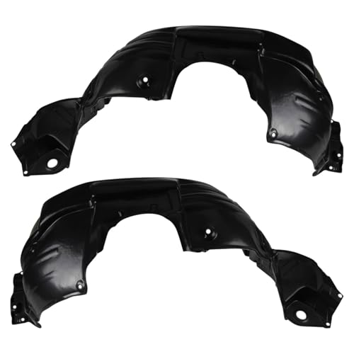 Image of TRQ Front Inner Fender Liner Set Compatible with 2011-2013 Toyota Highlander TO1248180 TO1249180