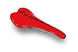 Uso: Carretera Essax Tudons Sillín de Bicicleta, Hombre, Rojo/Negro, 130 mm