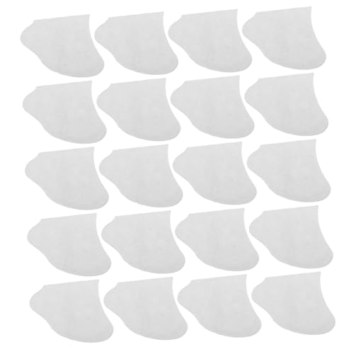 OATIPHO 50 Pares De Para Pies Calcetines Gruesos Para Los Pies Se Adaptan A La Piel Del Baño Tratamiento Hidratante Para Pies Tela No Tejida Blanca