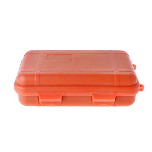BEIDUOYANG Kayak Storage Gear Waterproof Box Outdoor Fish Trunk Airtight Container Carry Travel Seal For Case Survive Tools For Reparing, Orange