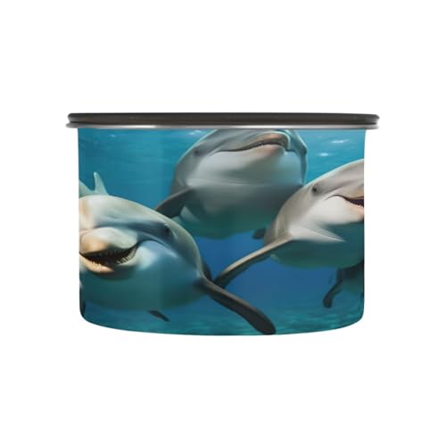 Contenedor de almacenamiento hermético para café de acero inoxidable 30oz miniatura 2