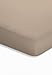 Produktbild schlafgut Jersey-Elasthan Topper Spannbetttuch, Baumwoll-Mischgewebe, Taupe, 220 x 200 cm