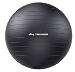 Trideer Professional Exercise Ball & Yoga Ball, Anti-Burst Heavy Duty Gym Ball for Fitness, Pilates, Core Workout & Office Chair, Includes Pump