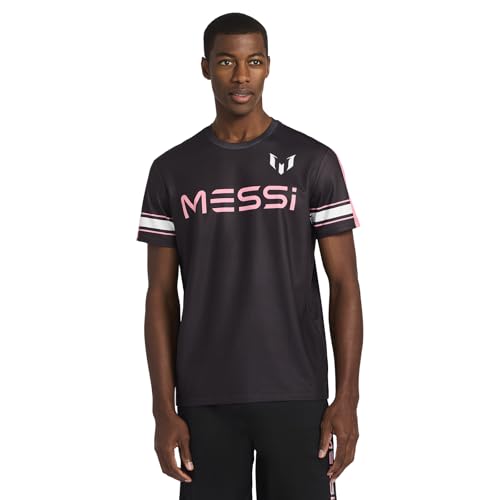 Messi Mens MESH TEE, Stretch Limo, M