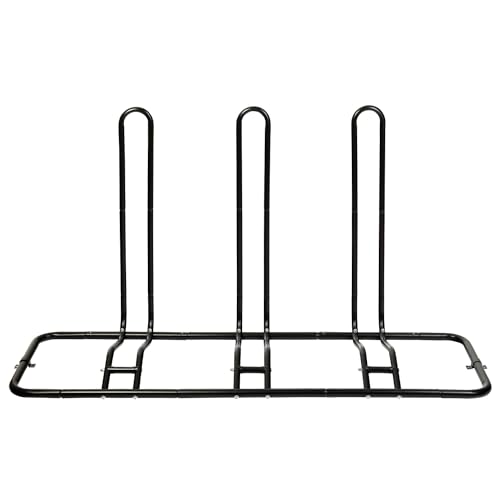 Schramm® Fahrradständer erweiterbar in schwarz Bodenständer freistehend...