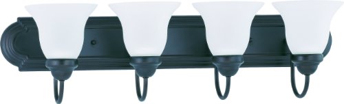 Image of Nuvo Lighting 60 /3163 Traditional Four Light Vanity from Ballerina Collection in Bronze /Dark Finish