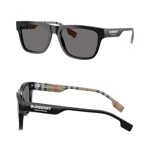 BURBERRY BE3080 Óculos de sol em forma de piloto com kit de óculos - Óculos de sol com almofadas de nariz ajustáveis - Óculos de sol femininos de designer, Armação preta | Lente gradiente cinza