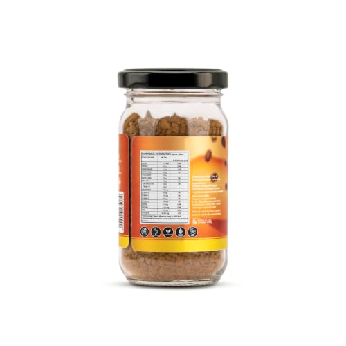 Image of Lazy Bean Choco Orange Flavoured Instant Coffee | 100% Arabica Coffee | Medium Roast | Rich Chocolate & Refreshing Orange Flavour | Premium Instant Coffee Powder | Cafe Style Beverage | 50g