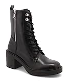MIA Women's Gordy Combat Boot, Black, 6