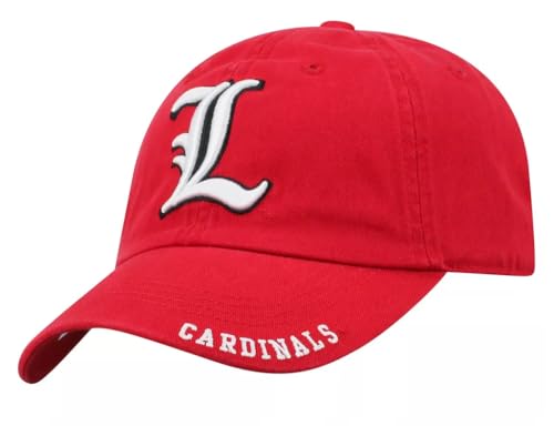 Gorra de béisbol roja ajustable Louisville Cardinals miniatura 1