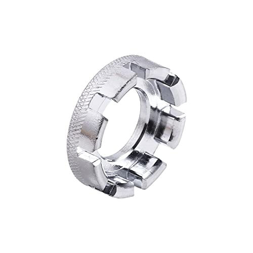 Vctitil Bike Spoke Adjustment Wrench, 8 Way Spoke Nipple Bicycle Spoke Wrench Spoke Tool Bike Wheel Rim Spanner Bicycle Repair Wrench Tool