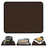 Heat Resistant Mat 21x24in, Large Hot Pads for Kitchen Counter, Countertop Protector for Air Fryer and Coffee Station, Appliance Mat