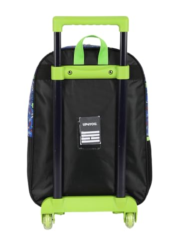 Luxcel, Mochila Escolar Infantil de Carrinho Personagem Luxcel Cor:Azul