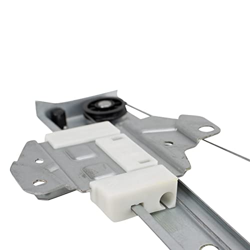 Image of TRQ Front Driver Side Power Window Motor and Regulator Assembly One Touch Anti Pinch Compatible with 2013-2019 Nissan Sentra