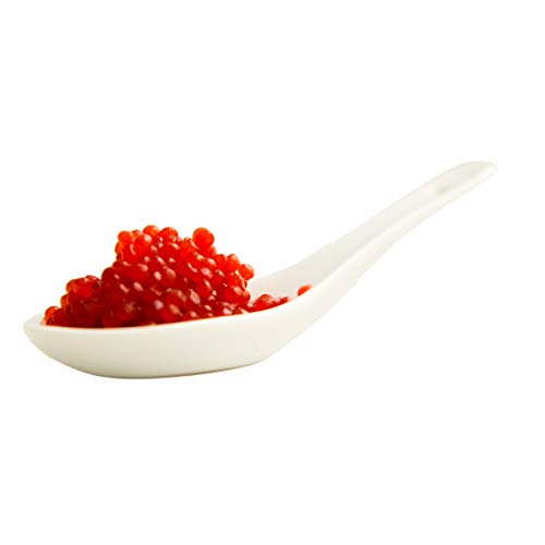 Eurocaviar - Shikran - Pakketmix: 3 x 25 g. Mullet Roe Caviar Pearls Zwart + Mullet Roe Caviar Pearls Rood + Gerookte Zalm Caviar Pearls - Afbeelding 7