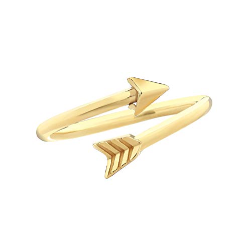 Bague femme argent plaqué d'or 9 ct anneau minimaliste bijoux fins tendance WJS30267