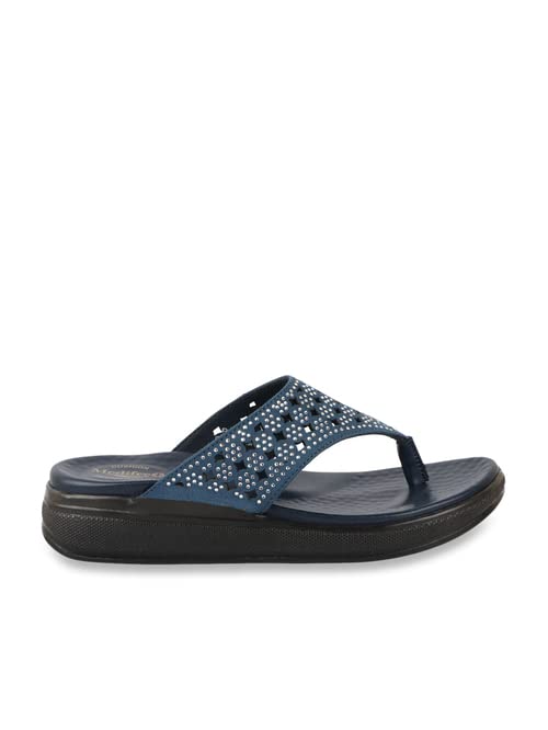 Medifeet Womens Trendy Thong Sandals (BLUE, numeric_6) (B0C4H6GXM3) Amazon Price History, Amazon Price Tracker