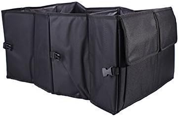 Amazon カー 自動車 車 折りたたみ 収納 トランク ボックス 工具 釣り道具 キャンプ 用品 などの 整理 に 高品質 ナイロン オックスフォード 製 高耐久 タイプ 黒 ブラック ポケット ケース カバー 車 バイク