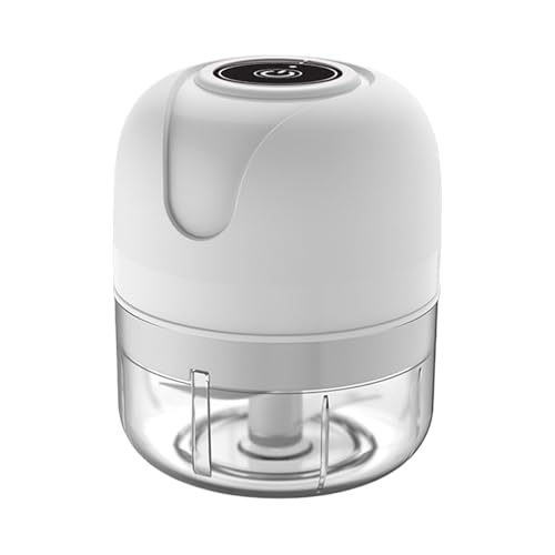 Procesador de alimentos eléctricos, Mastador de ajo eléctrico - Licuadora de helicóptero de vegetales,Buxender de vegetales de cocina para verduras para verduras, frutas, carne, nueces, jengibre y chi