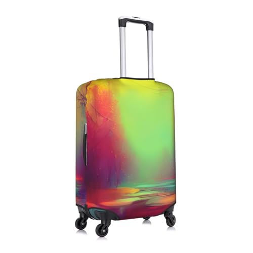 Dream Colorful Tsa Approved Luggage Cover For 18-32 Inch Suitcases Scratch-Resistant Stretch Luggage Cover3