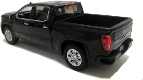2019 GMC Sierra 1500 Denali Crew Cab Pickup 1:24 Azul miniatura 2