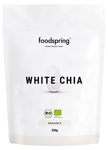 foodspring Semillas de chía blanca de calidad orgánica, 250g, Los alimentos que te mantendrán en forma