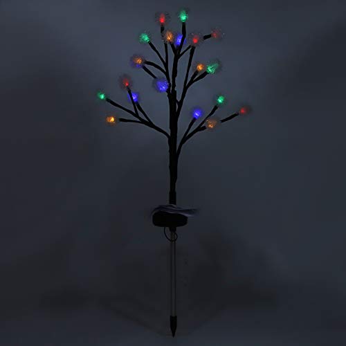 A sixx LED Solar Dandelion Lights Solar Garden Decorative Lights, Waterproof Energy-Saving Adjustable Multi-Scene Yard for Garden Sidewalk(IPL)