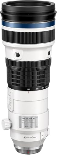Om System M.Zuiko Digital Ed 150-400mm F4.5 TC1.25x Pro Objectif – Téléobjectif Ultra-Zoom tropicalisé, stabilisation imbattable, pour Hybride Micro 4/3