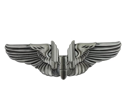 Reproduction grayness WWII US ARMY AIR FORCE USAAF AERIAL GUNNER WINGS BADGE PIN