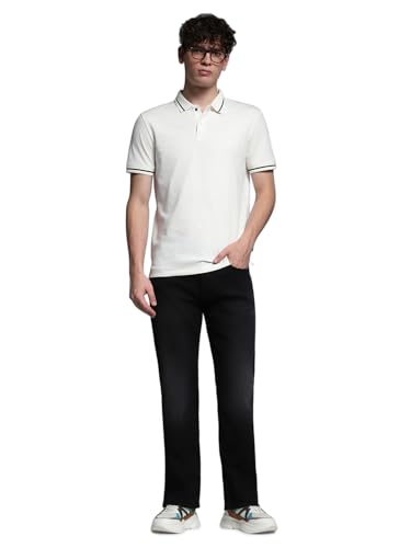 Image of JACK & JONES Men's Regular Fit Jeans | Low Rise | Jeans for Men