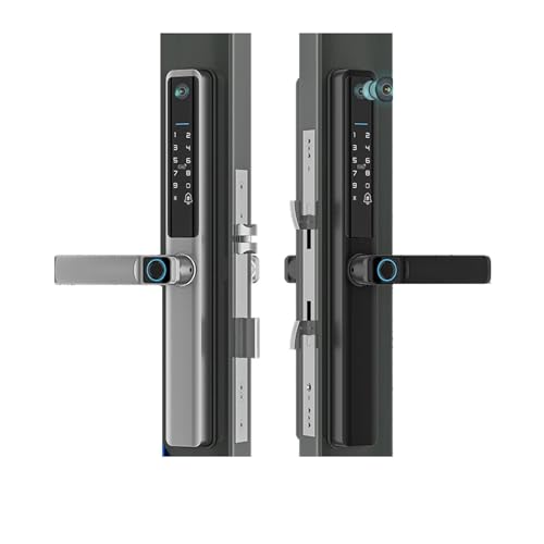 Serrure connectée TUYA extérieure WiFi code RFID empreinte