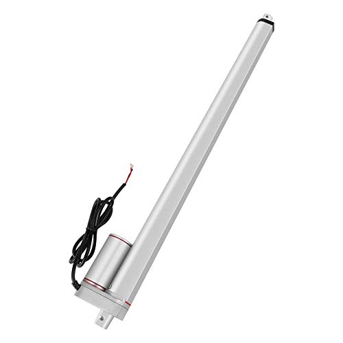Actuador Lineal Eléctrico de 12V Carrera 750N 500mm Máxima de Empuje 150kg...