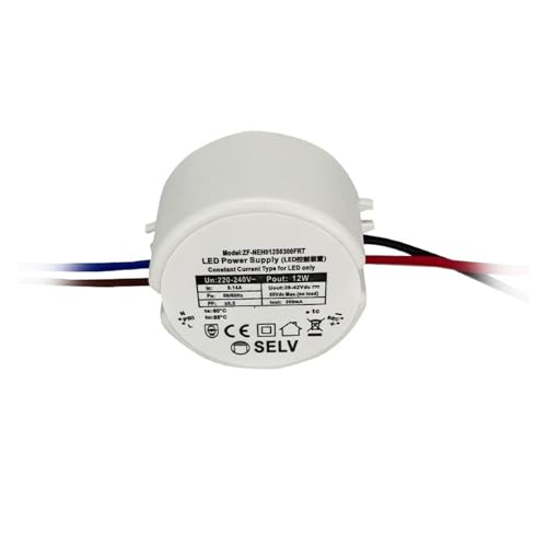 Driver LED 12W sans scintillement alimentation courant constant 28-40V pour un confort visuel