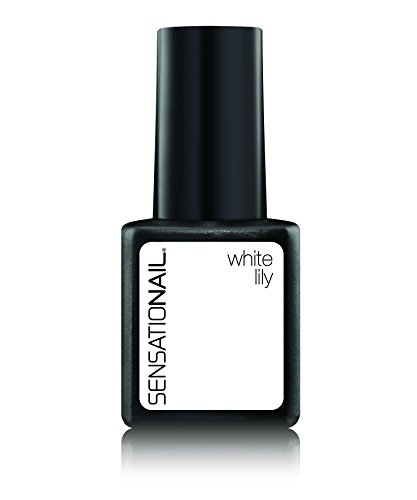 Sensationail Color Gel Polish White Lily .25 Oz #TOP1
